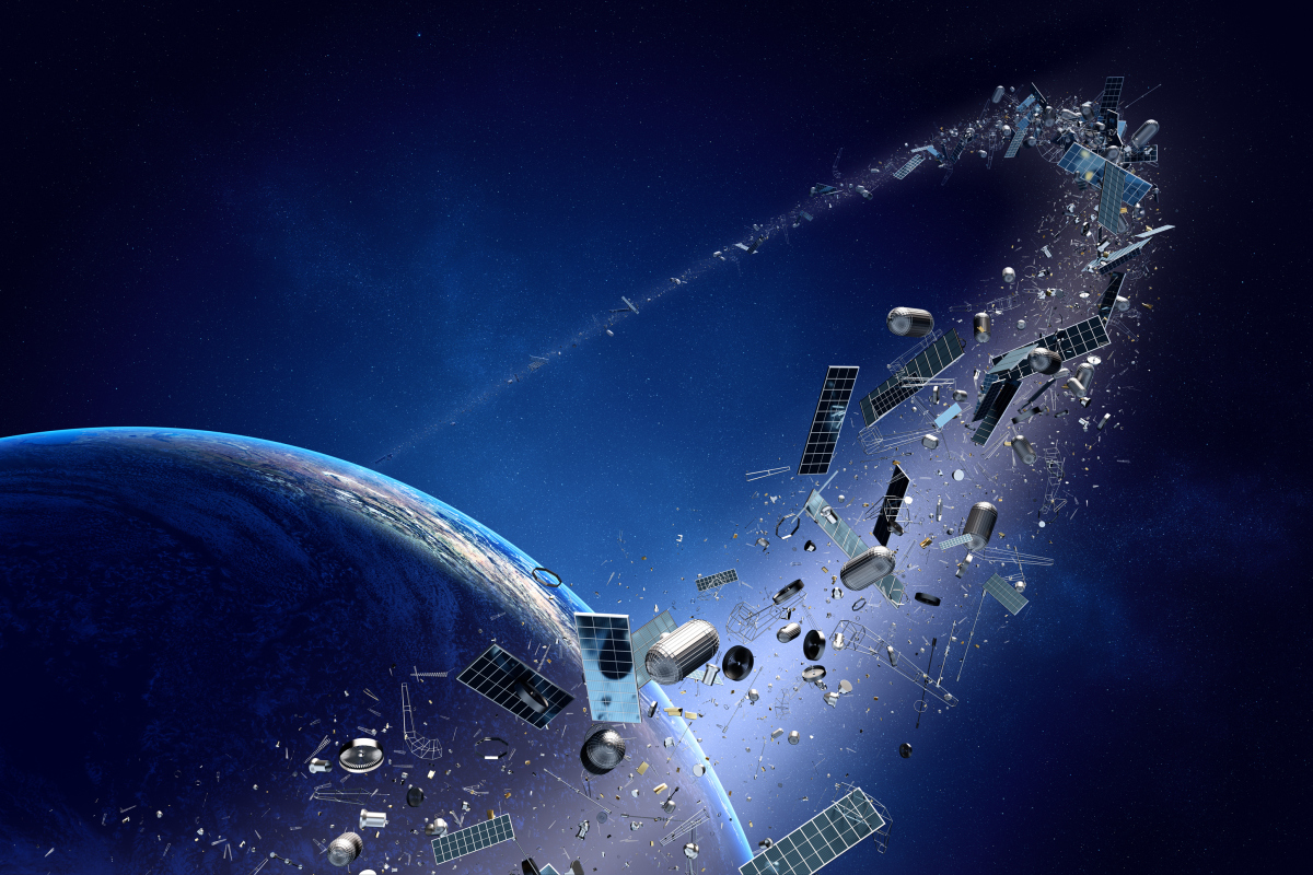 New Method for Cleaning Up Space Debris Using Magnets